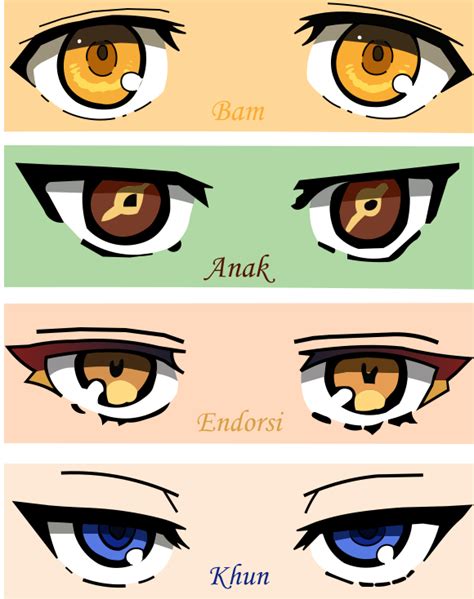 I drew my favourite eyes from ToG : r/TowerofGod