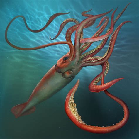 Giant Squids: Find out about their characteristics and much more