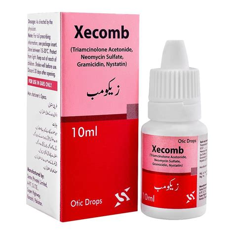 Purchase Sante Pharma Xecomb Ear Drops, 10ml Online at Special Price in ...