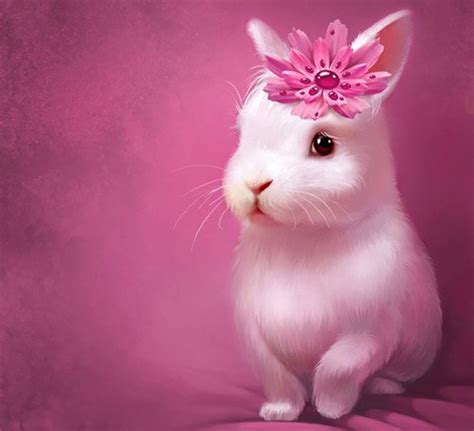 Cute Bunnies Wallpaper - WallpaperSafari