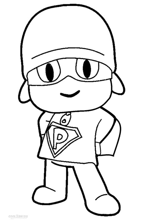 Printable Pocoyo Coloring Pages For Kids | Cool2bKids