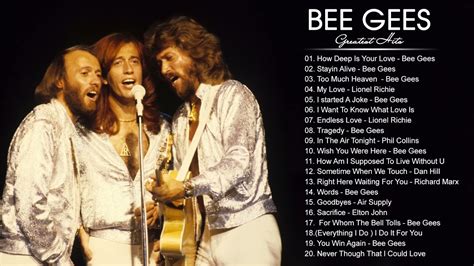 Bee Gees Best Songs - Bee Gees Greatest Hits Full Album 2021 - YouTube