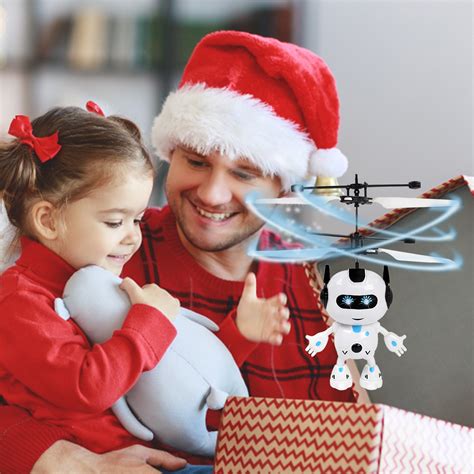 Qicasul Induction Children Induction Flying 2Ch Mini Helicopter Drone ...