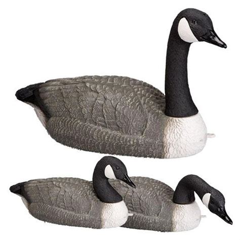 6 - Pk. Carry - Lite® 23" Floating Canada Goose Decoys - 173615, Goose ...