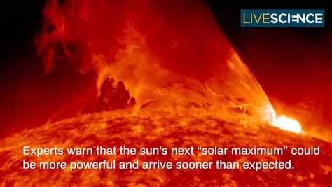 Solar Maximum Could Arrive Earlier Than Expected