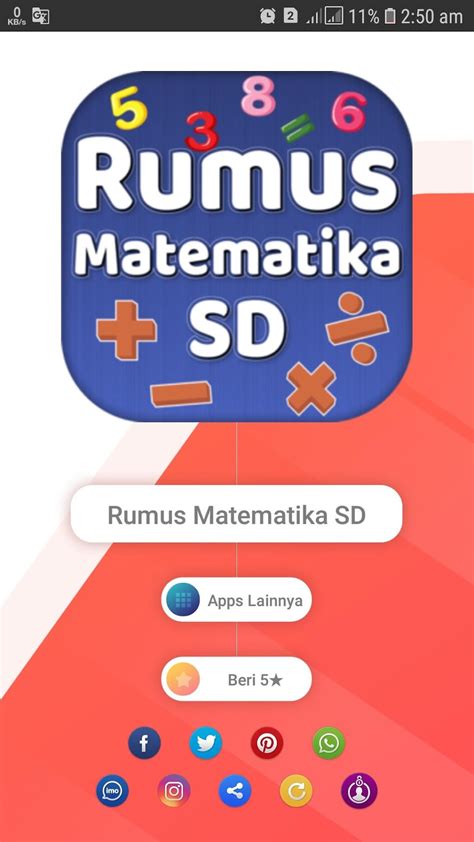 Rumus Matematika SD Kelas 1 - for Android - Download