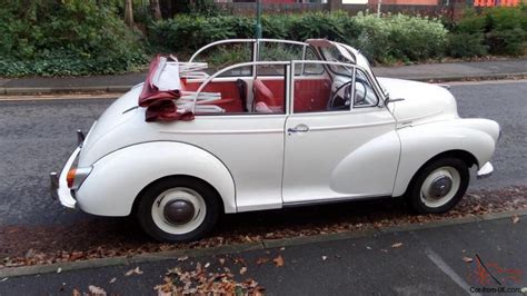 1967 MORRIS MINOR 1000 CONVERTIBLE WHITE