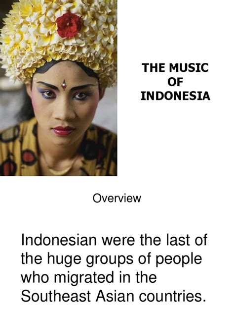 The Music OF Indonesia | PDF | Cent (Music) | Music Theory