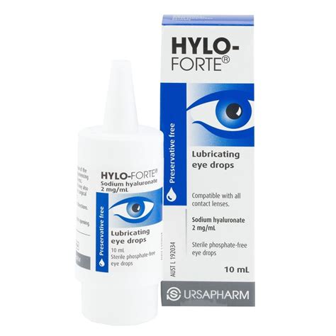 Hylo Forte Eye Drops 10ml | HealthPorter NZ