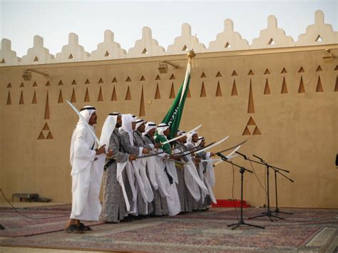 Saudi Arabesque Al-Ardha – The National Sword Dance of Saudi Arabia ...