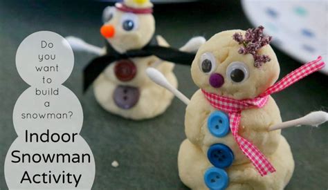 Indoor Snowman Activity | Making Life Blissful