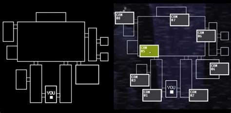 The UCN Map Layout is the Same As FNaF 1 : r/fivenightsatfreddys