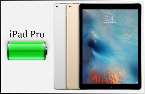 How to Improve iPad Pro Battery Life Screen On Time, Drained Battery ...