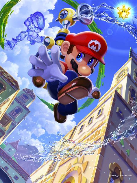 ゆうまりみ on Twitter: "From the sky… " Super Mario Party, Super Mario World ...