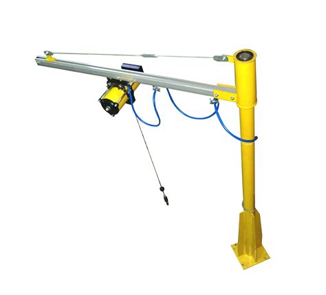 Single Girder Yellow Portable Jib Crane, Max Height: 0-20 feet ...