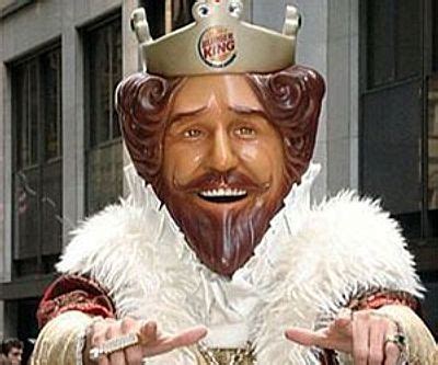 Burger King Mascot Costume