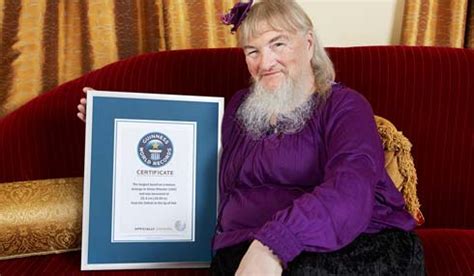 Daily Express Naija: Longest female beard makes new Guinness World Records