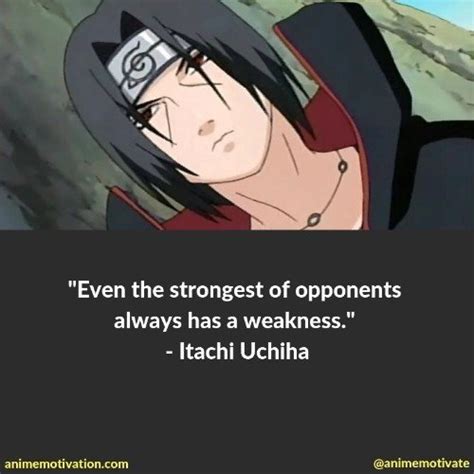 The Greatest List Of Itachi Uchiha Quotes With A Purpose