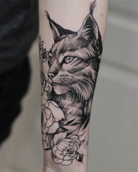 Lynx #tattooer #tattooideas #tattooartist #wipshading #blackandwhite ...