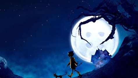 Coraline (2009) Desktop Wallpaper | Moviemania | Fondos de halloween ...