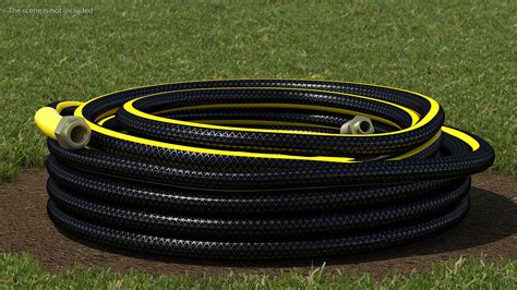 Black Garden Hose 3D Model $29 - .3ds .blend .c4d .fbx .max .ma .obj ...