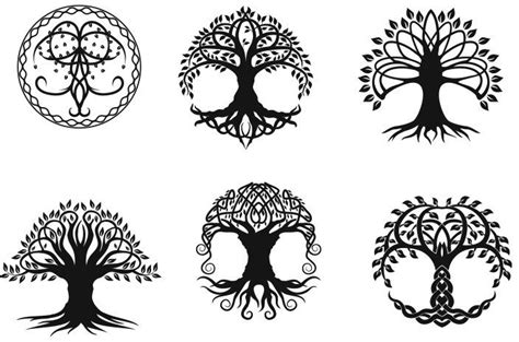 Tree Vector DXF File For CNC - Free Vector