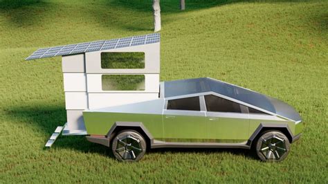 CyberLandr: Camping-Aufsatz für den Tesla Cybertruck