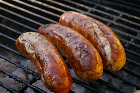 BBQ Sausages Royalty-Free Stock Photo