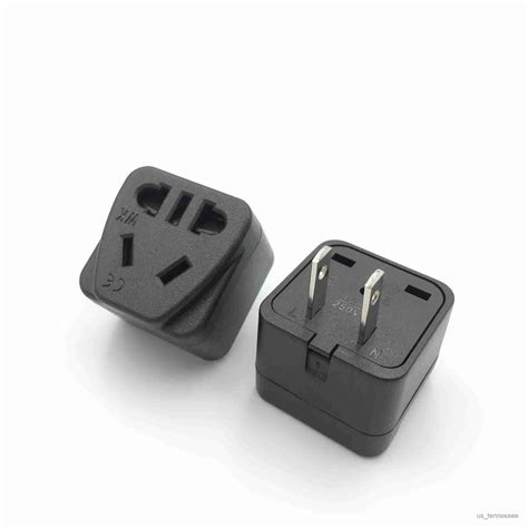 2 Flat Type Travel European Plug Adapter With European Plug Adapter For ...