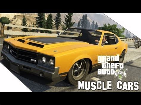 GTA V muscle cars locations - YouTube