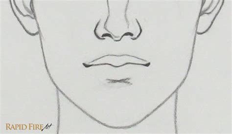 How To Draw A Boy Lips | Lipstutorial.org