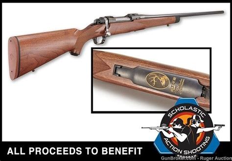 SASP Rare Ruger Auction: Engraved M77 Hawkeye .270 - Scholastic Action ...