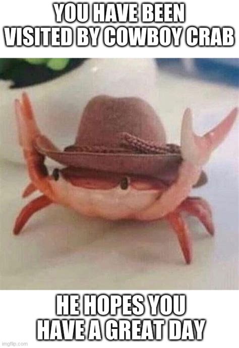 Cowboy Crab - Imgflip