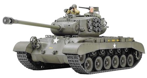 Buy Tamiya 35254 1/35 US Medium Tank M26 Pershing Plastic Model Kit ...