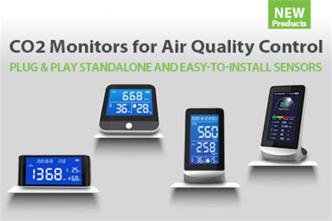 CO2 Sensors | New ZKTeco CO2 Monitors for Air Quality Control