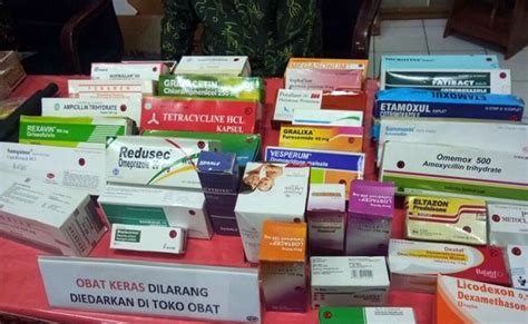 Jual Obat Keras, Penjual Obat Keras Didenda Rp 1 Juta