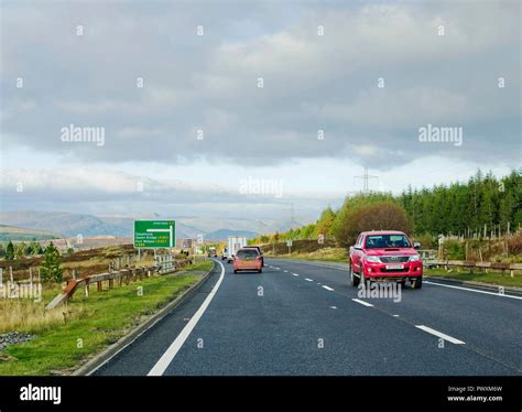 Single carriageway road hi-res stock photography and images - Alamy