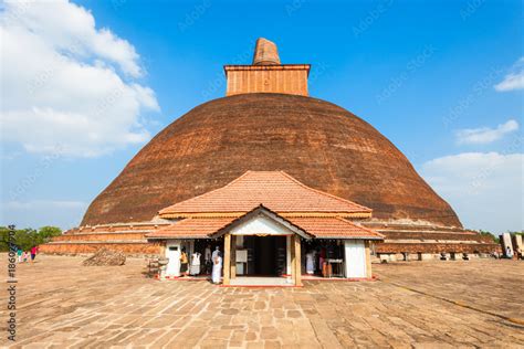 Jethawanaramaya Stupa in Anuradhapura Stock Photo | Adobe Stock