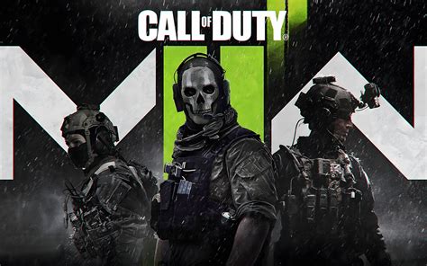 Call of Duty: Modern Warfare 2 Wallpaper 4K, PC Games, Ghost