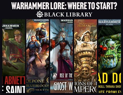 Warhammer 40k Lore — Where to Start: Books (2023)