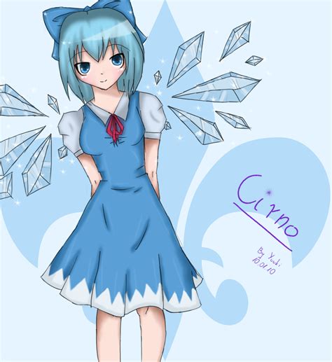 Cirno - Ice Fairy by YuukiKunoichi on DeviantArt