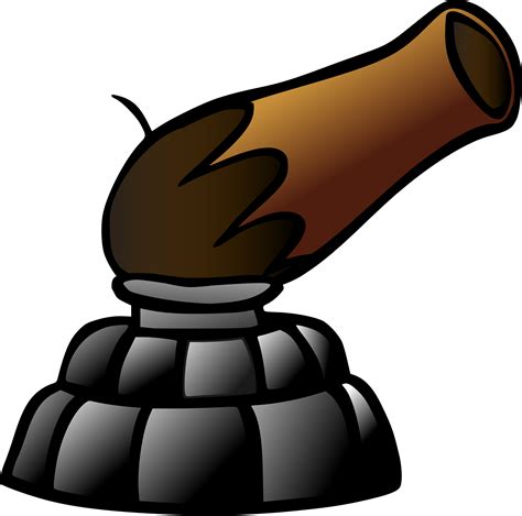 Clipart - Cannon