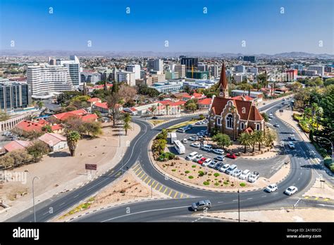 Namibia windhoek skyline hi-res stock photography and images - Alamy