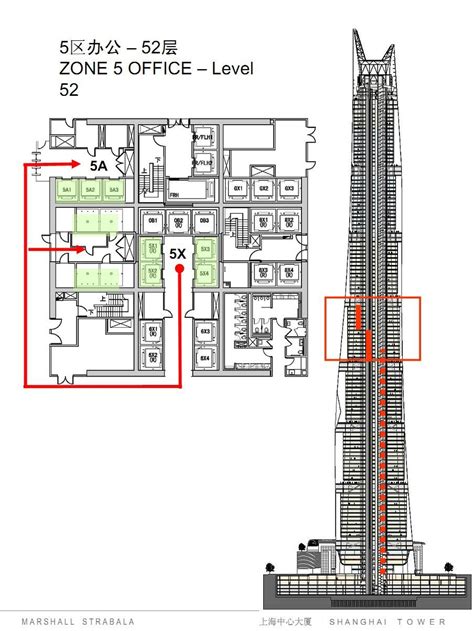 Shanghai Tower Elevator System Drawings And Illustrations by Gensler ...