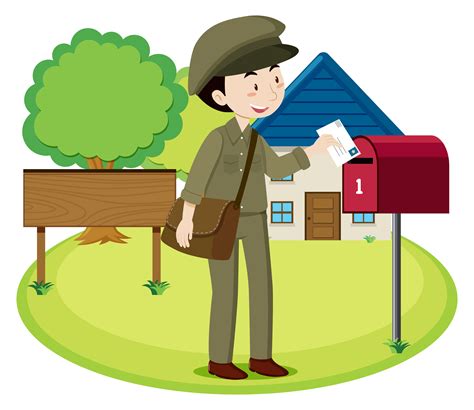 Postman Vector Art, Icons, and Graphics for Free Download