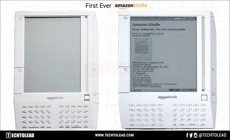 First Amazon Kindle Device Launched in 2007 | TechToLead.com