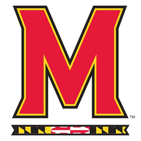 Maryland Terps M Logo transparent PNG - StickPNG