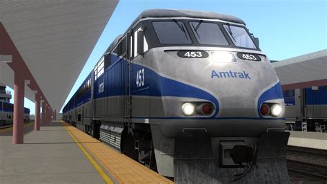 Train Simulator 2019: Pacific Surfliner - Amtrak F59PHI - Riding the ...