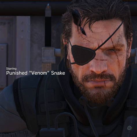 Punished "Venom" Snake Snake Metal Gear, Metal Gear Solid, Revolver ...