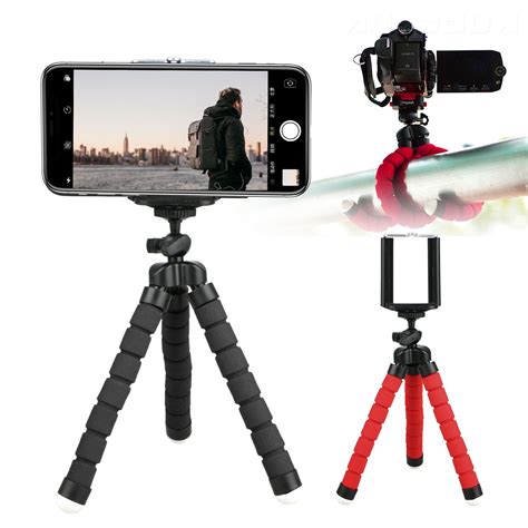 EEEKit Portable Phone Tripod, Flexible Cell Phone Tripod Stand with ...